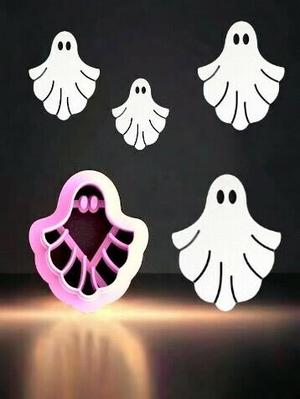 HALLOWEEN GHOST#3 CLAY CUTTER STL FILE