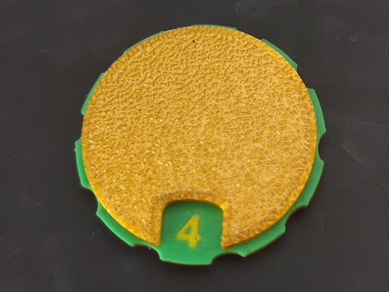 MTG - Universal counter with ratchet mechanism