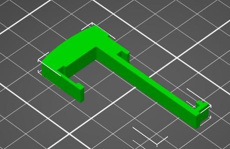 CURTAIN BRACKET / SUPPORT DE RIDEAU 
