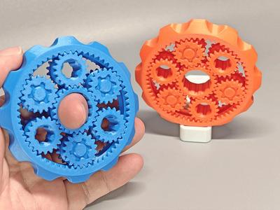Heavy-duty Gear-Smooth Finger Spinner Planetary Gear Fidget Toy TA3 Gear