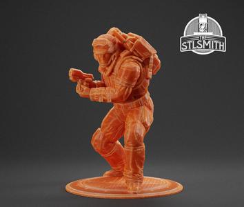 UNSC Marine Radio Halo Reach Miniature STL