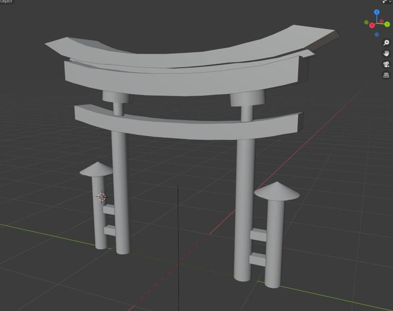 FREE Japanese Torii 3d model