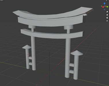 FREE Japanese Torii 3d model