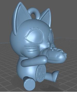 dandadan turbo granma keychain