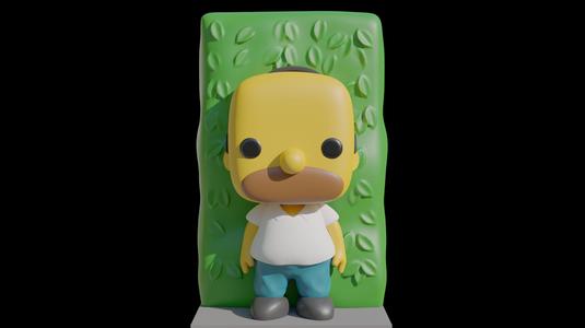homer in hedges