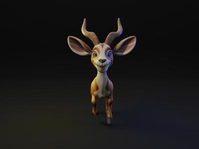 Antelope Cartoon Animal