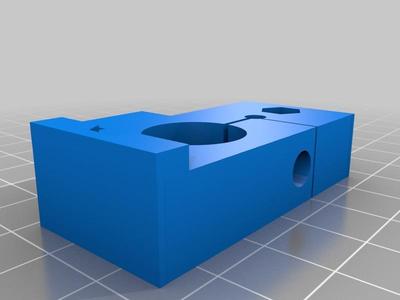 Adimlab Gantry - E3D and Gold Extruder Mount
