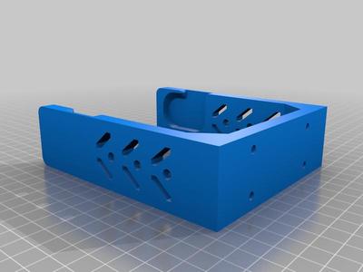 Filament spool holder (2 models) - remixed - no supports needed