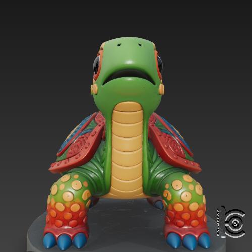 Armadillo Turtle - 3D Printable Model
