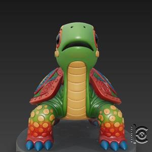 Armadillo Turtle - 3D Printable Model