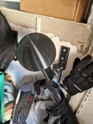 Motorbike Helmet & gloves holder