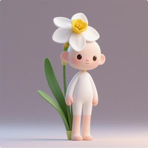 flower girl sculpture