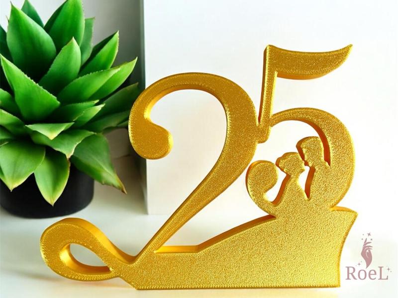 25° Anniversary Decoration