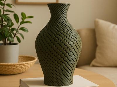 Lunaris Vase – Minimalist Elegant Design