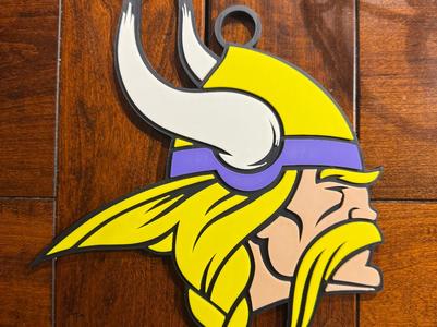 Minnesota Vikings Oversized Necklace Logo