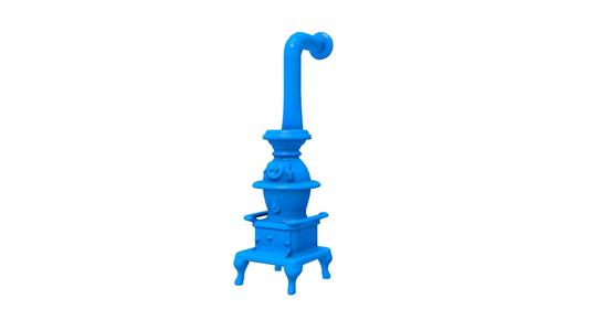 Stove / Stove stl / Stove printer / Vintage stove / vintage stove stl