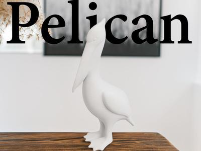Pelican Sculpture