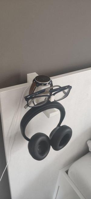 Watch + Headphones + Glasses Headrest Hanger