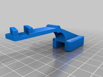 Eyeglass holder on the monitor edge