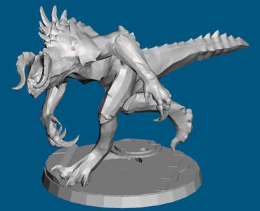 FWW charging deathclaw