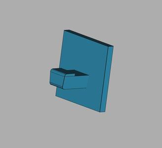 Simple Key Hanger for 1 Key