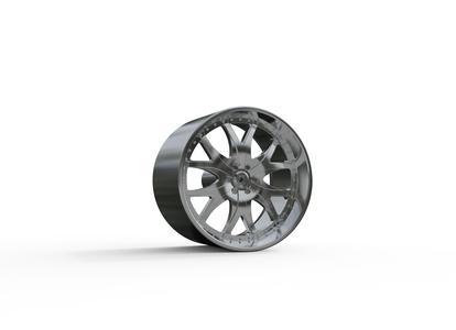 ASANTI AF873 WHEEL 3D PRINT MODEL
