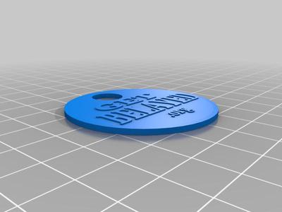 Get Belayed Medallion