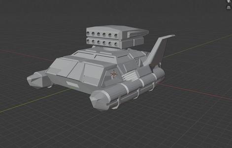 Pesterer Missile Hover Tank 6mm