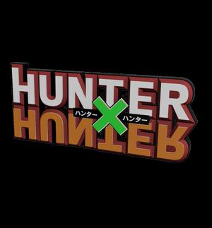 3D MULTICOLOR LOGO/SIGN - HUNTERxHUNTER