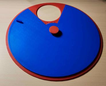 6 Circle Spinner Stencil