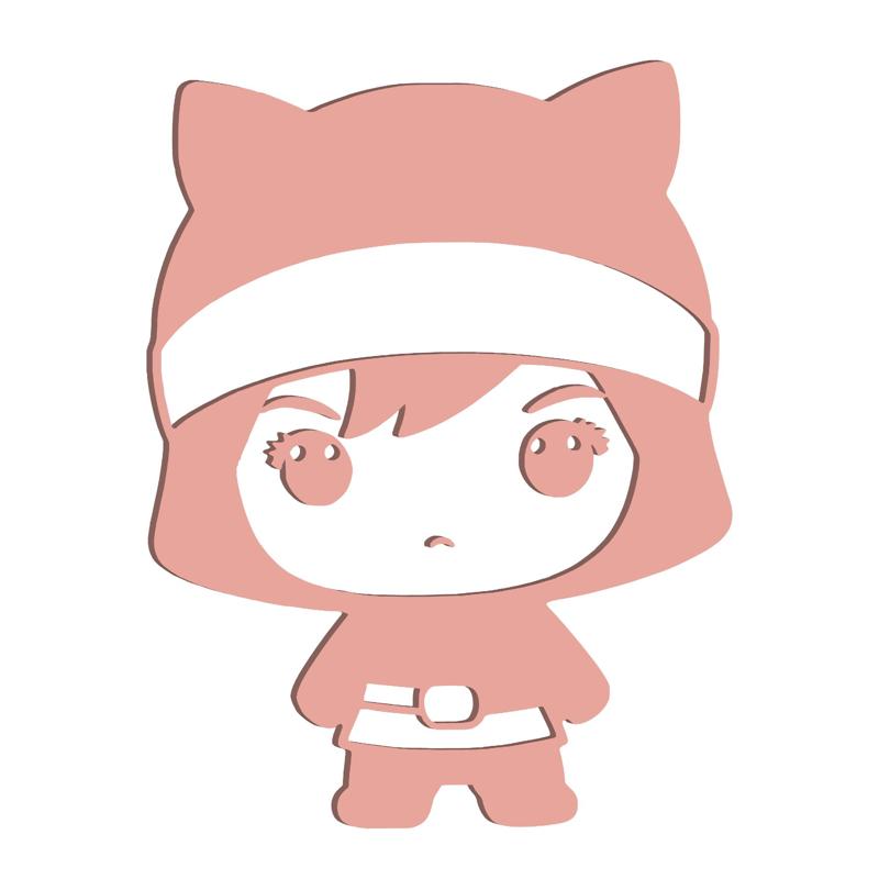 Kawaii ninja home decor wall art no.1