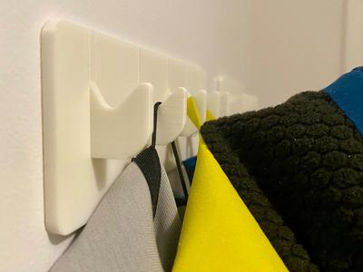 Gluable Coat Hanger (Double sided Tape)
