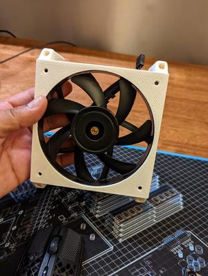 Remix to fit a Slim 120 Fan