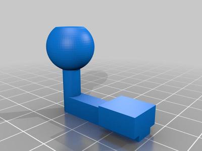 Raspberry Pi Ball Socket Ethernet Mount