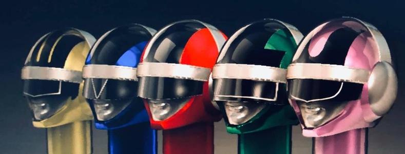 Bioman helmets