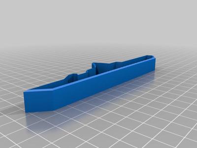 VISBY class corvette cookie cutter