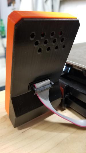 Prusa Mini - LCD Back Cover with Vent Holes