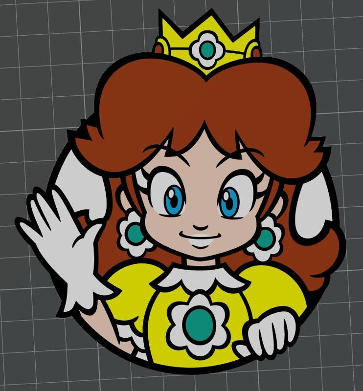 Circle Princess Daisy - Super Nintendo - AMS READY