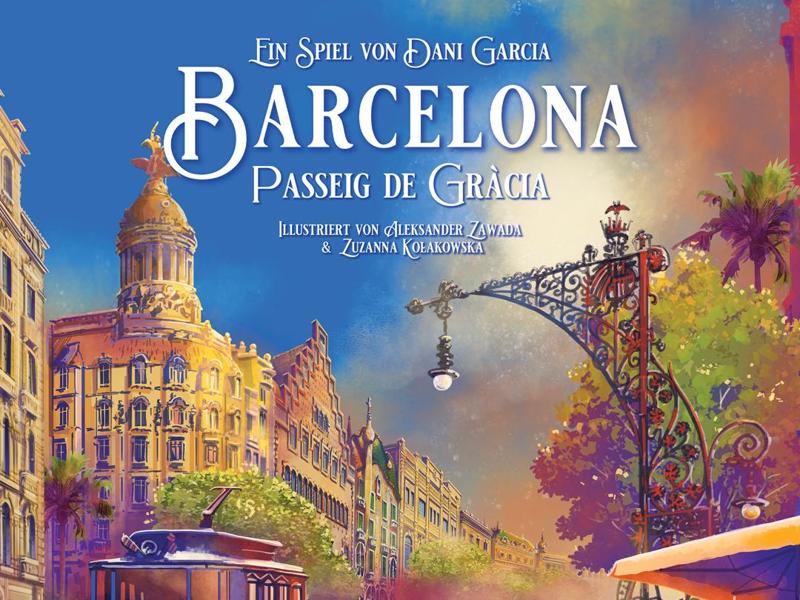 Boardgame Insert Barcelona + Passeig de Gracia