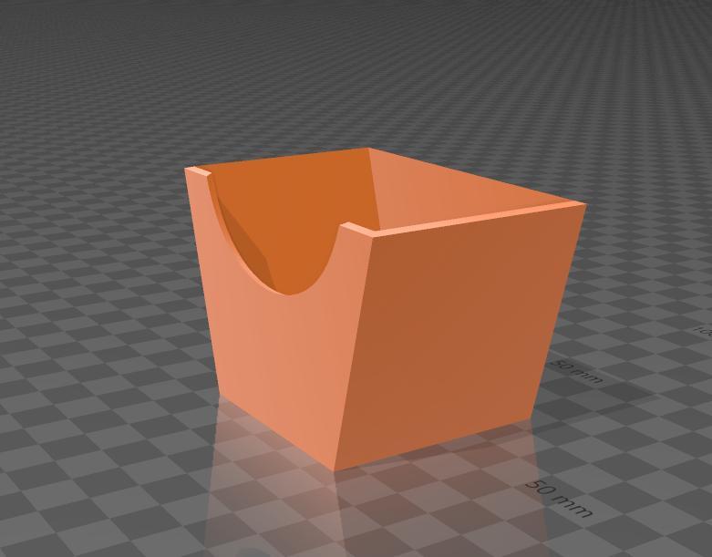 Box French Fries Container