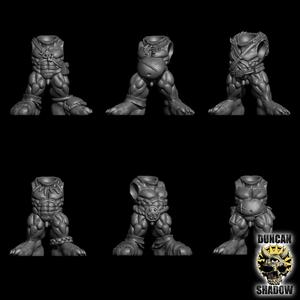 Goblin barbarian Nude Bodys (Pre Supported)