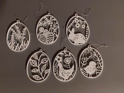 Easter egg decoration