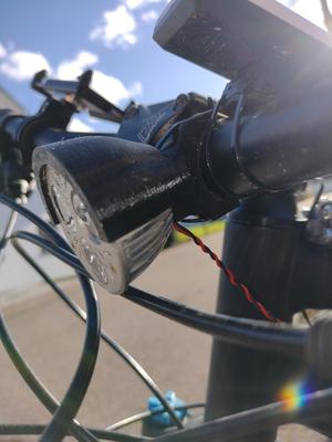 DIY bicycle headlight