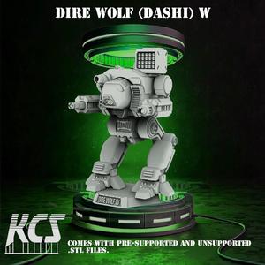 Battletechnology Dire Wolf (Dashi) W Clan Mech