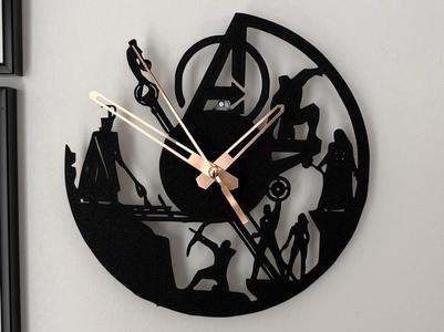 Avengers Clock