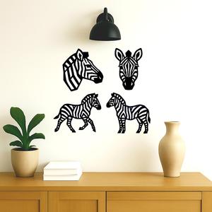 Zebra wall decoration