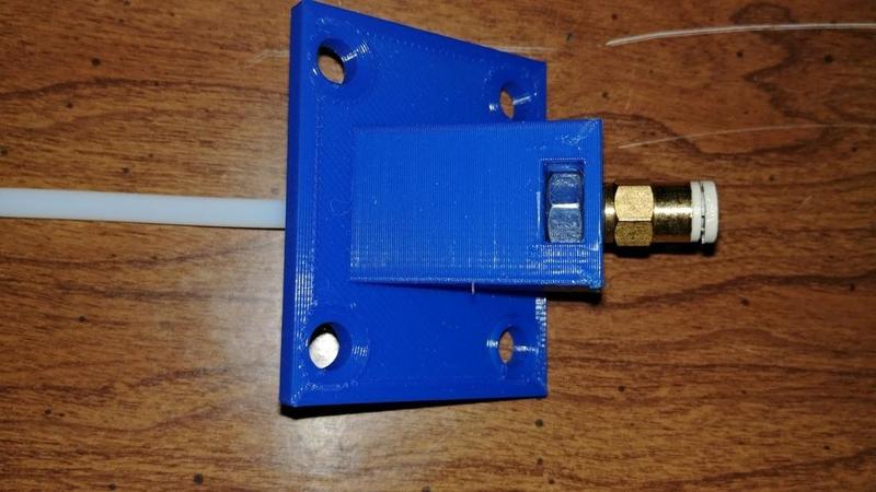 Filament box passthrough and spool support