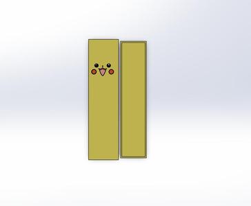 Box for Pikachu fountain pen