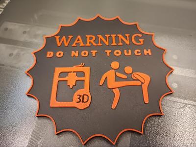 Printer Sign
