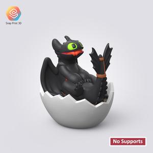 Easter Day toothless (Easy print no support)